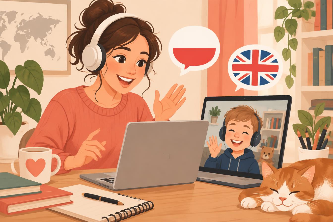 Friendly online English lesson on Discord